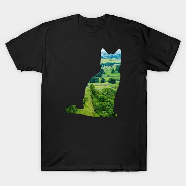 A Yorkshire Cat 2 T-Shirt by shauniejdesigns